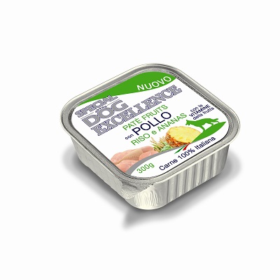 FRUITS G 300 PATE' POLLO E ANANAS SPECIAL DOG