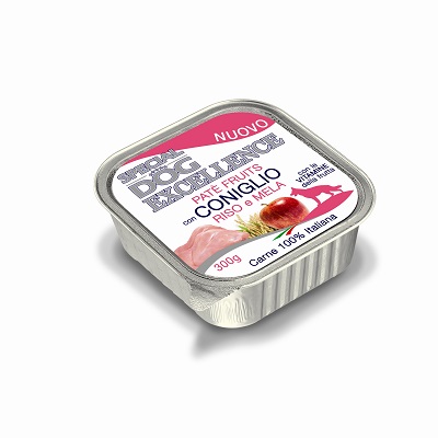 FRUITS 300G PATE' CONIGLIO E MELA SPECIAL DOG