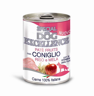 EXCELLENCE G 400 PATE' CONIGLIO E MELA SPECIAL DOG
