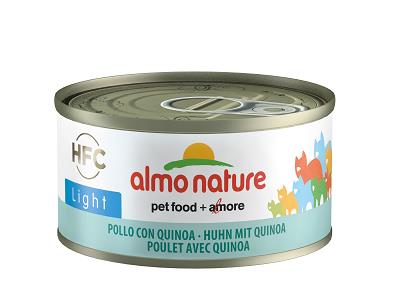 LIGHT CATS POLLO E QUINOA 70 GR ALMO NATURE