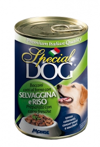BOCCONI G 400 RISO E SELVAGGINA SPEIAL DOG