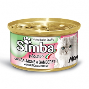 GATTO G 85 SALMONE E GAMBERETTI SIMBA
