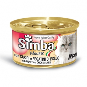 GATTO G 85 CUORI E FEGATINI POLLO SIMBA