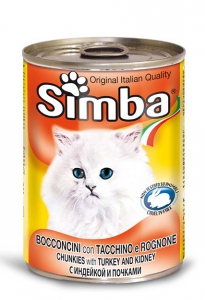 GATTO GR. 415 BOCCONCINI TACCHINO/ROGNONE SIMBA