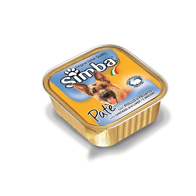 CANE VASCHETTA G 150 POLLO/FEGATO SIMBA