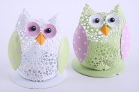 GUFO PER TEA LIGHT 6X7,5 CM.