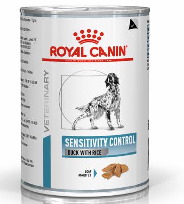VHN W DOG SENSITIVITY CONTROL ANATRA RISO GR 420 ROYAL CANIN