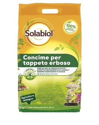 SOLABIOL CONCIME TAPPETI ERBOSI KG.5