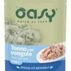 WET CAT SPEC. NATURALI TONNO CON VONGOLE BUSTA 70 OASY