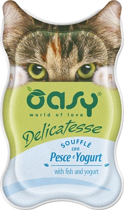 WET DELICATESSE 85 G SOUFFLE' PESCE E YOGURT OASY