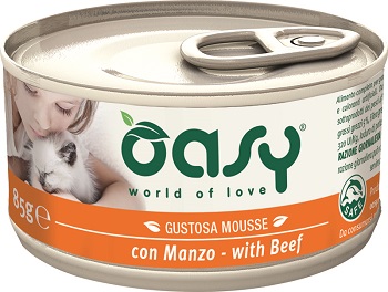 WET CAT MOUSSE CON MANZO G 85 OASY