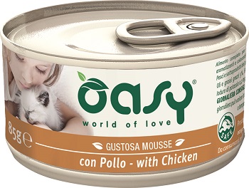 WET CAT MOUSSE POLLO 85 G OASY