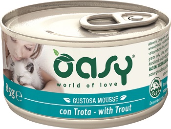 WET CAT MOUSSE TROTA 85 G OASY