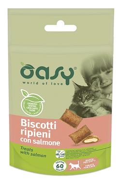 SNACK CAT BISCOTTI GR 60 SALMONE OASY