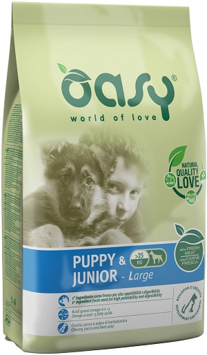 DRY DOG ORIGINAL PUPPY MEDIUM/LARGE POLLO KG 2 OASY