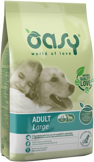 DRY DOG ADULT LARGE KG 3 POLLO OASY