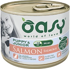 WET DOG PUPPY MINI SALMONE G 200 OASY