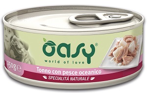 WET DOG TONNO CON PESCE OCEANICO LATTINA GR 150 OASY