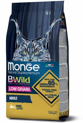 BWILD LG CAT LEPRE KG 1,5 MONGE