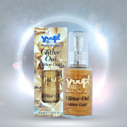 PROFUMO FRAGRANZA GLITTER ORO 50 ML YUUP!