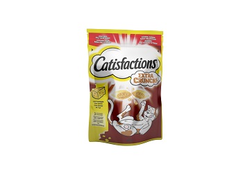CATISFACTIONS EXTRA CRUNCH 60 G FORMAGGIO