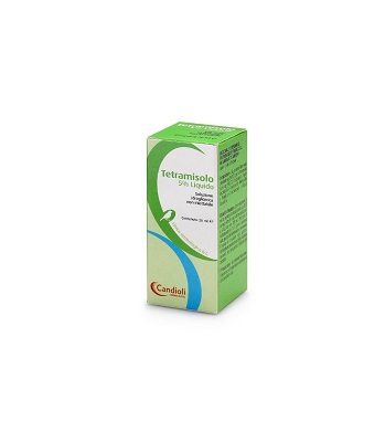 TETRAMISOLO 5% LIQUIDO 20ML CANDIOLI