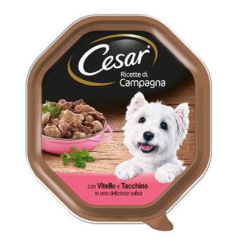 CESAR RIC. CAMPAGNA VITELLO E TACCHINO 150 GR