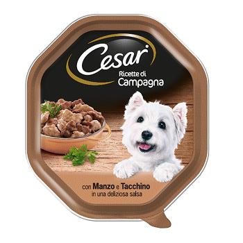 CESAR RIC. CAMPAGNA MANZO E TACCHINO 150 GR