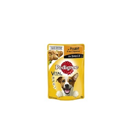 PEDIGREE BUSTA G 100 POLLO E VERDURE IN SALSA