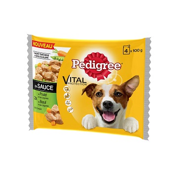 PEDIGREE DOG 4X100 G BUSTE POLLO E AGNELLO IN GELATINA