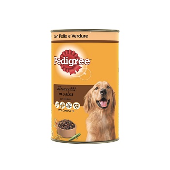 PEDIGREE STRACCETTI POLLO E VERDURE G 1200