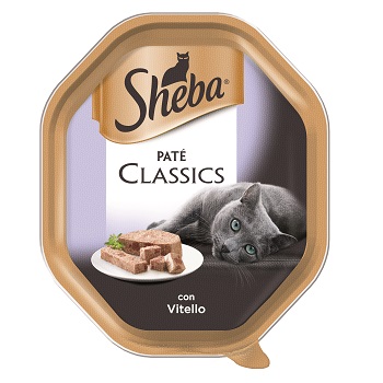 SHEBA CLASSIC VITELLO POLLO GR 85
