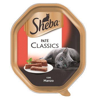 SHEBA CLASSIC MANZO PATE' GR 85