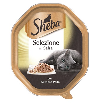 SHEBA SELEZ. IN SALSA CON POLLO 85 GR