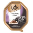 SHEBA SELEZ. IN SALSA VITELLO E TACCHINO 85 GR