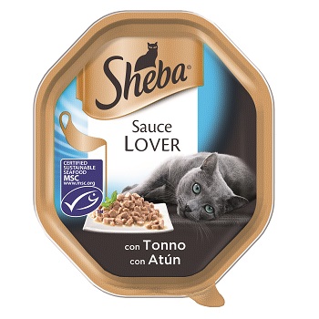 SHEBA SAUCE COLLECTION TONNO 85 GR