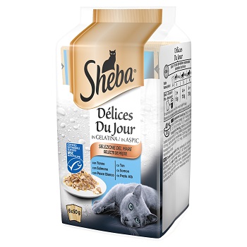 SHEBA DELICE DU JOUR 6X50 G RAFFINATA