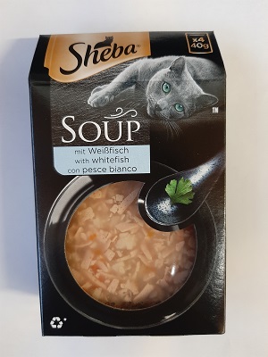 SHEBA SOUP PESCE BIANCO 4X40 GR