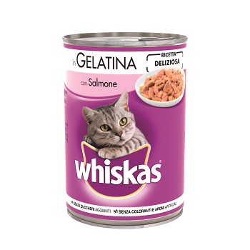 WHISKAS G 400 GELEE CON SALMONE