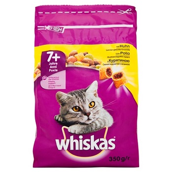 WHISKAS CROCCANTINI G 350 SENIOR 7+ CON POLLO
