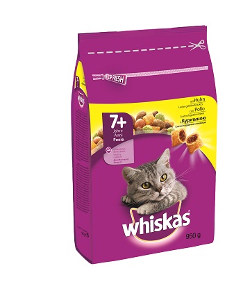 WHISKAS G 950 SENIOR 7+ CON POLLO