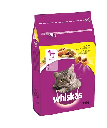 WHISKAS CROCCANTINI G 950 ADULT 1+ POLLO