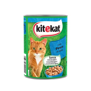 KITEKAT LATTINA 410 G PESCE  IN SALSA