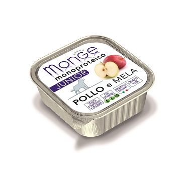 MONOPROTEICO FRUTTA JUNIOR POLLO E  MELA G 150 MONGE