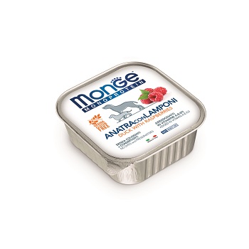 MONOPROTEICO FRUTTA ANATRA E LAMPONI G 150 MONGE