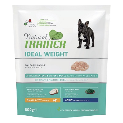 WEIGHT CARE MINI CON CARNI BIANCHE 800 G NATURAL TRAINER