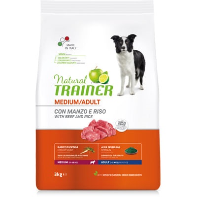 MEDIUM ADULT MANZO KG 3 NATURAL TRAINER