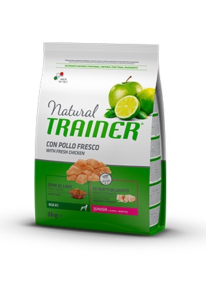 MAXI JUNIOR KG 3 POLLO FRESCO  NATURAL TRAINER