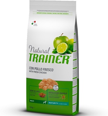 MAXI MATURITY KG 12 POLLO NATURAL TRAINER