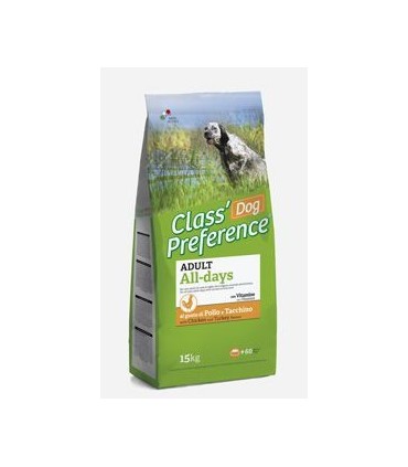 PREFERENCE DOG ALL-DAYS  KG 15 POLLO E TACCHINO
